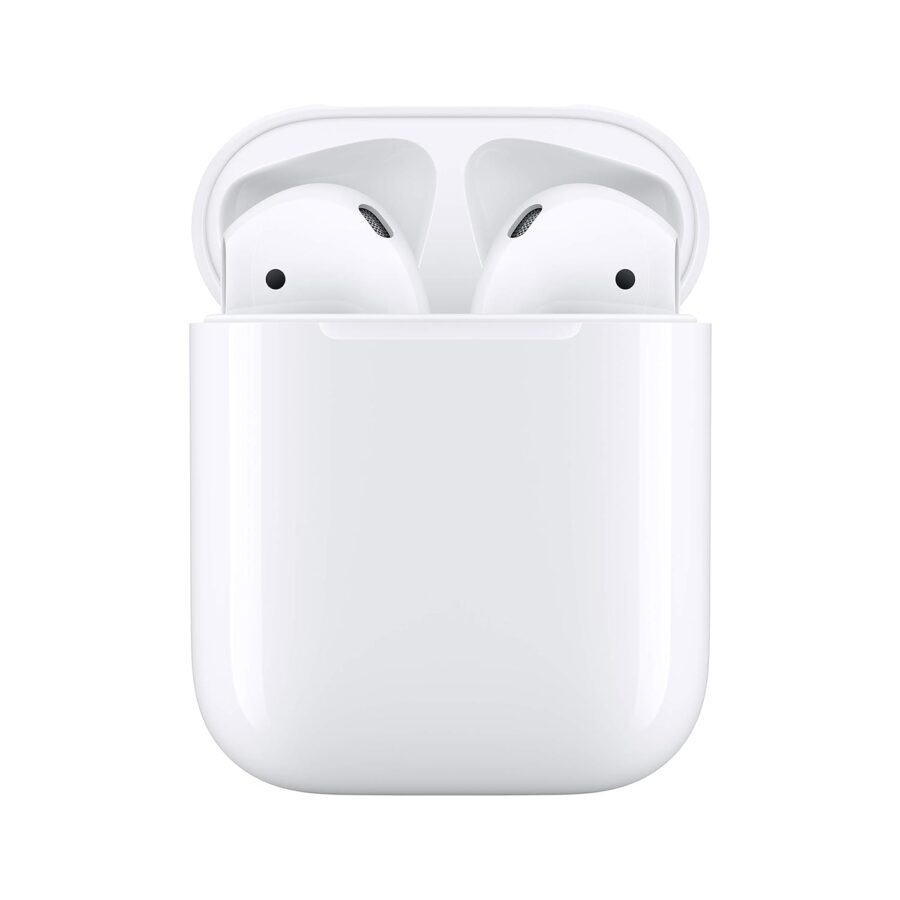 apple Wireless Earbuds featuring high-quality audio, noise cancellation, and a sleek, compact charging case for on-the-go convenience